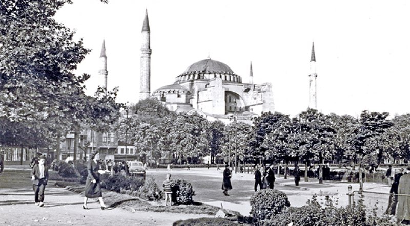 Ayasofya'nın tarihi fotoğrafları