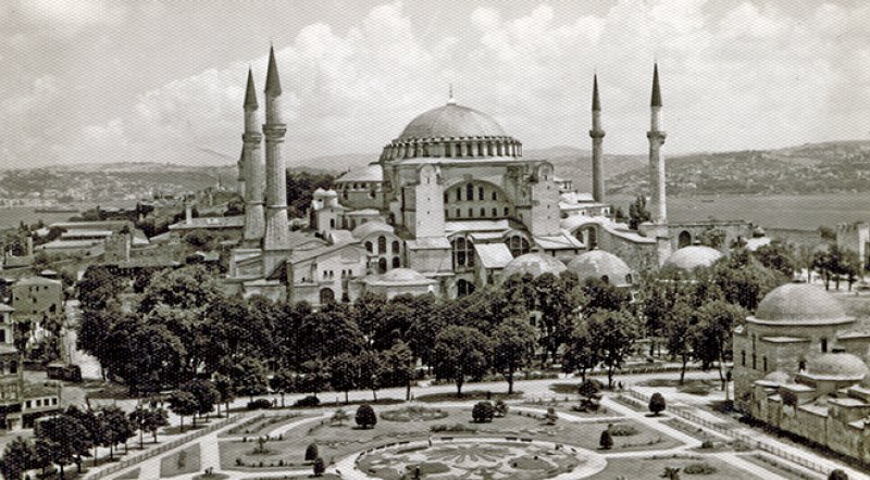 Ayasofya'nın tarihi fotoğrafları