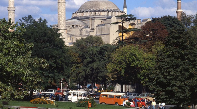 Ayasofya'nın tarihi fotoğrafları