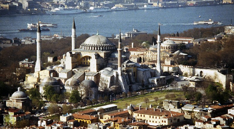 Ayasofya'nın tarihi fotoğrafları