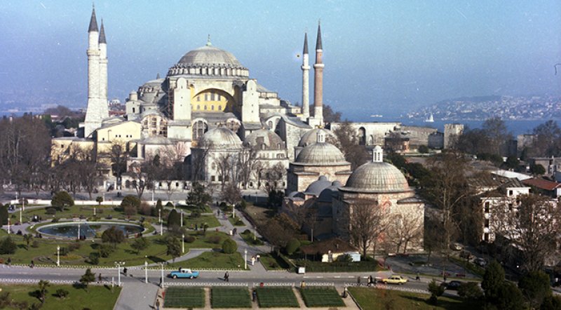 Ayasofya'nın tarihi fotoğrafları