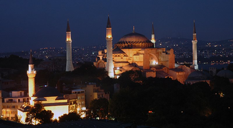 Ayasofya'nın tarihi fotoğrafları