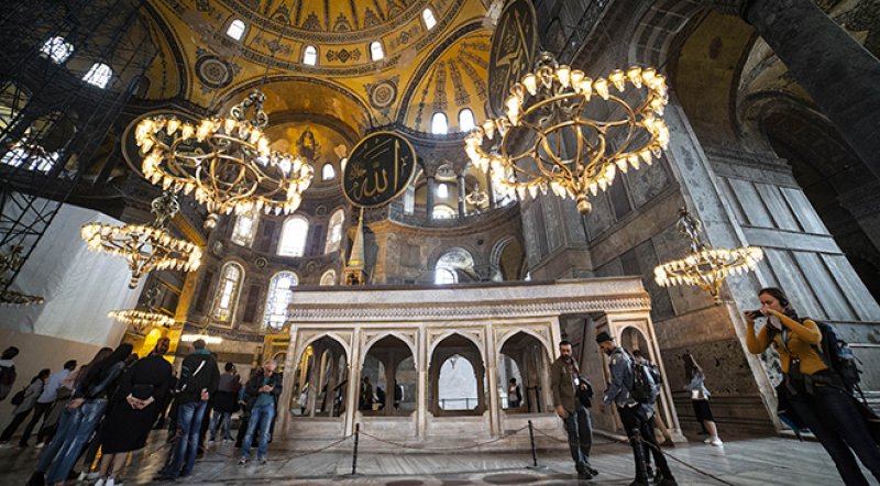 Ayasofya'nın tarihi fotoğrafları
