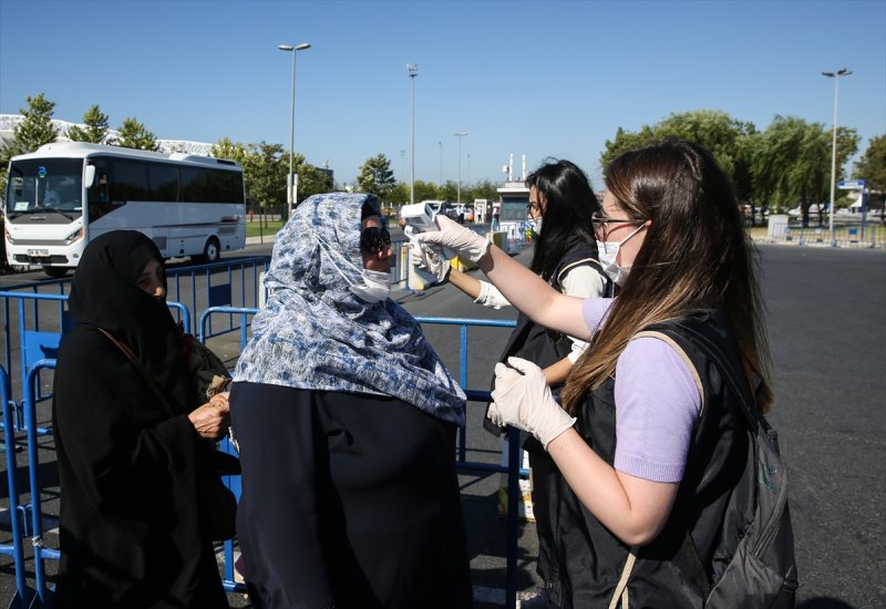 Ayasofya Camii'nde ilk namaz heyecanı 