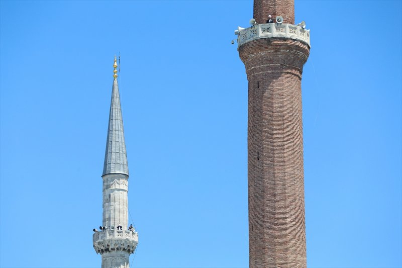 Ayasofya Camii'nde ilk namaz heyecanı 