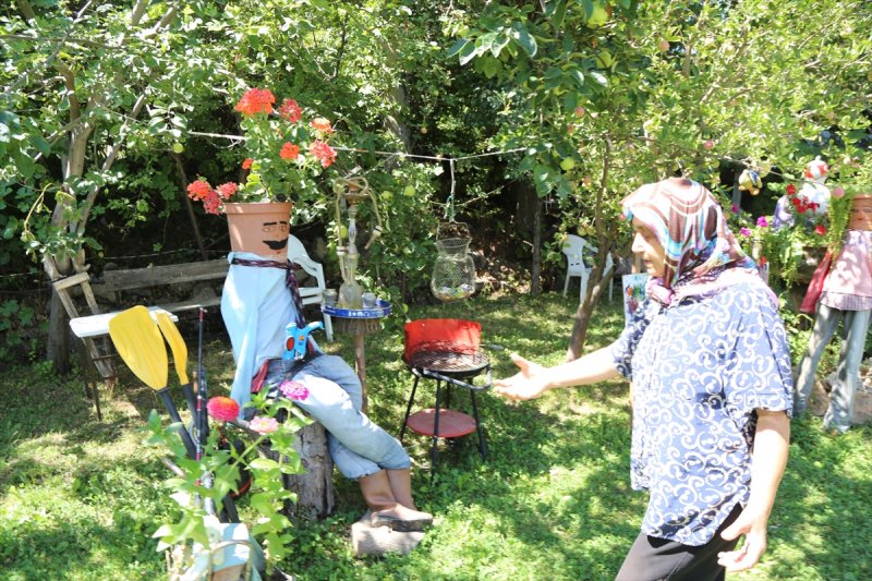 Konyalı Kezban hanımın 'hayal bahçesi'