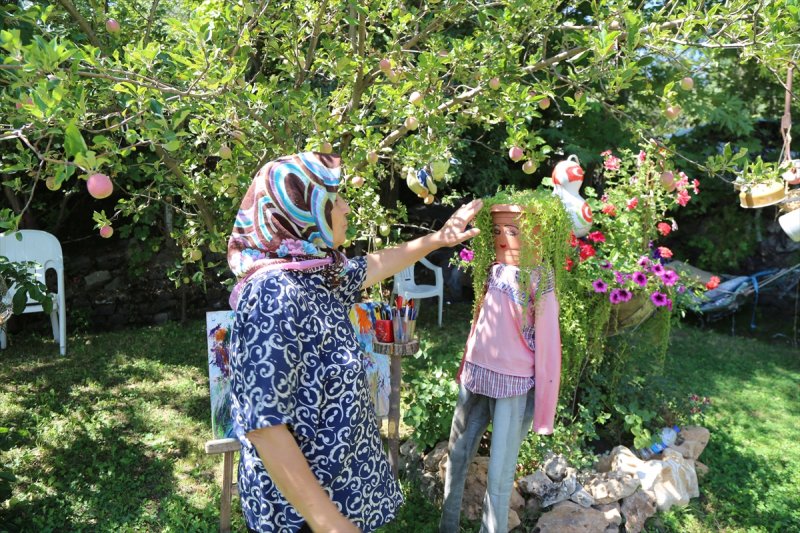 Konyalı Kezban hanımın 'hayal bahçesi'