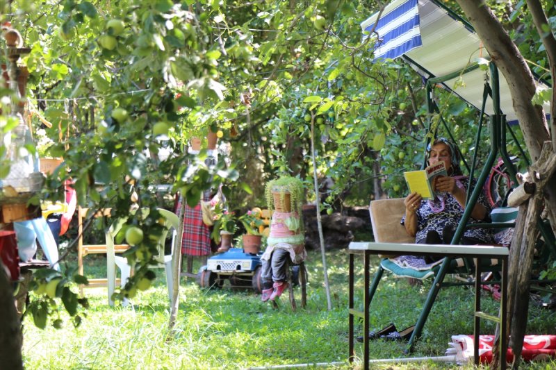 Konyalı Kezban hanımın 'hayal bahçesi'