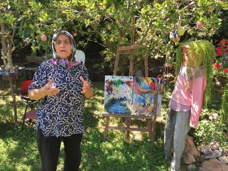 Konyalı Kezban hanımın 'hayal bahçesi'