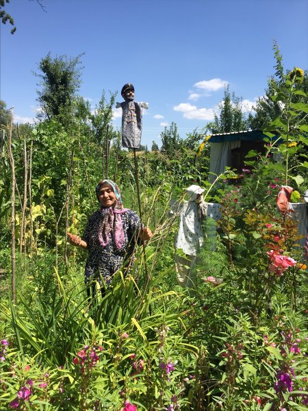 Konyalı Kezban hanımın 'hayal bahçesi'