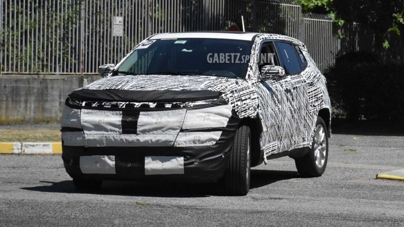 2022 Jeep Compass test sırasında görüntülendi