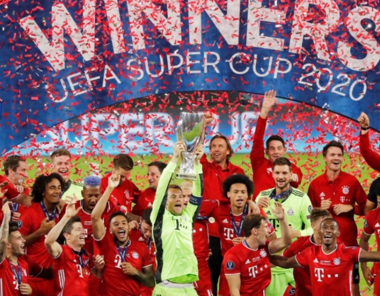 UEFA Süper Kupa'nın sahibi Bayern Münih