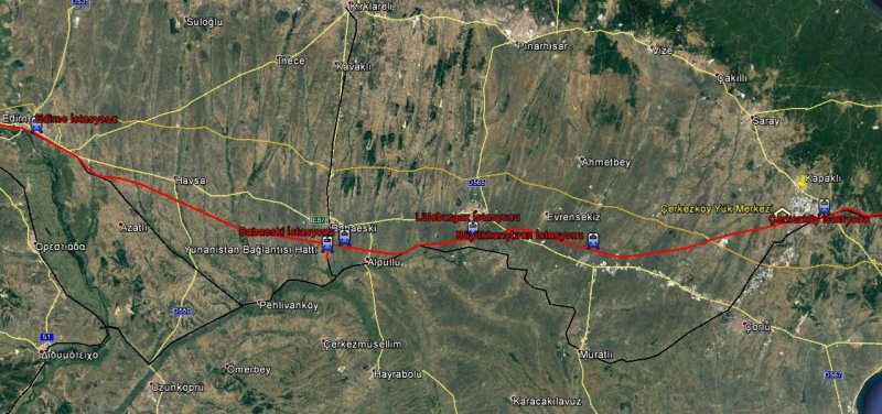 Halkalı-Kapıkule Demir Yolu Hattı Projesi