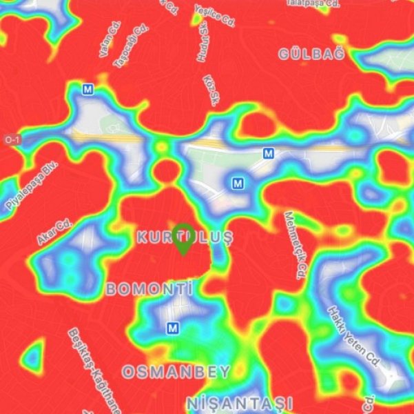 İstanbul'un koronavirüs haritası 