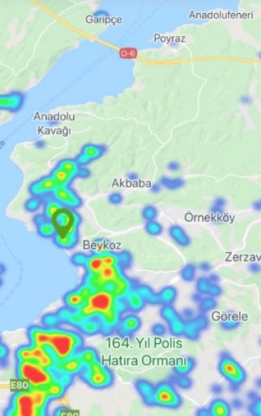 İstanbul'un koronavirüs haritası 