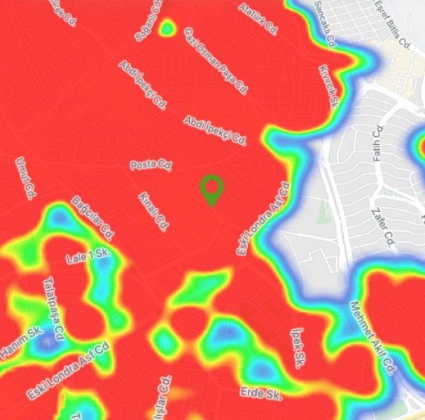 İstanbul'un koronavirüs haritası 