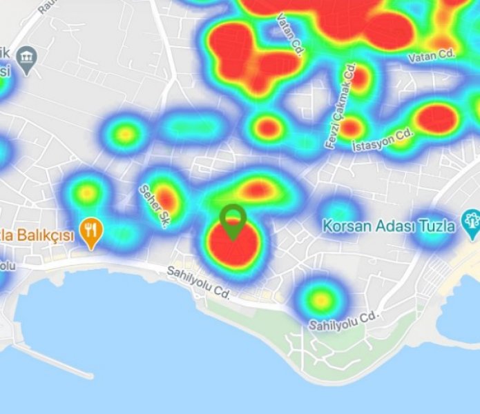 İstanbul'un koronavirüs haritası 