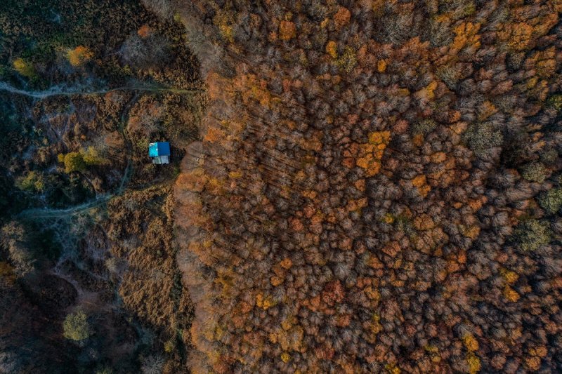 Uludağ'da 7 yıldır teknolojiden uzak yaşayan maratoncu
