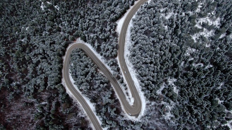 Uludağ yeniden beyaza büründü