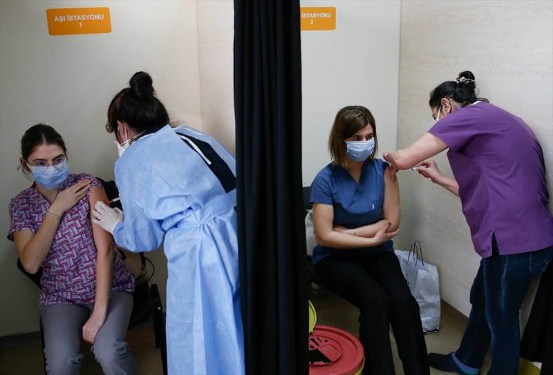 Türkiye'de koronavirüs aşısı 