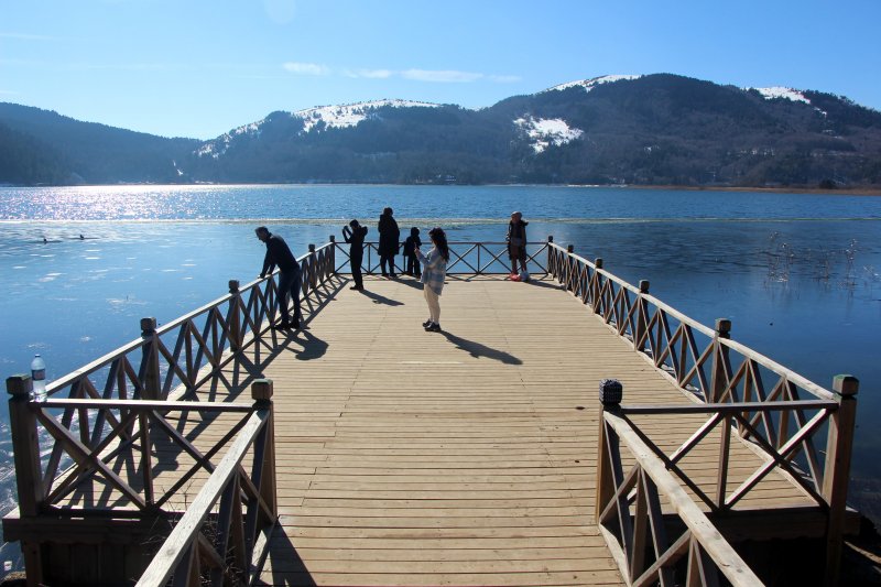 Abant yabancı turistlere kaldı	