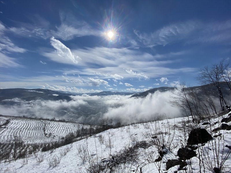 Perşembe Yaylası'nda kartpostallık görüntüler