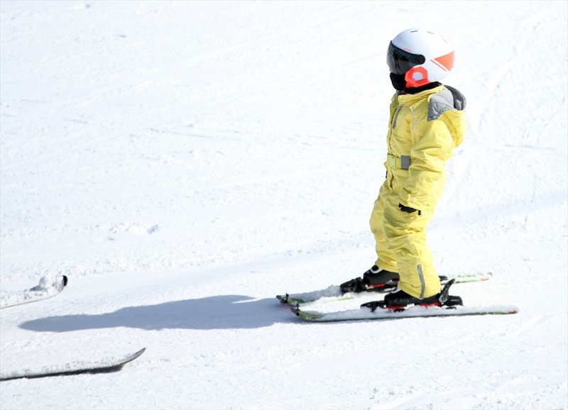 Turistler, Palandöken'e akın etti