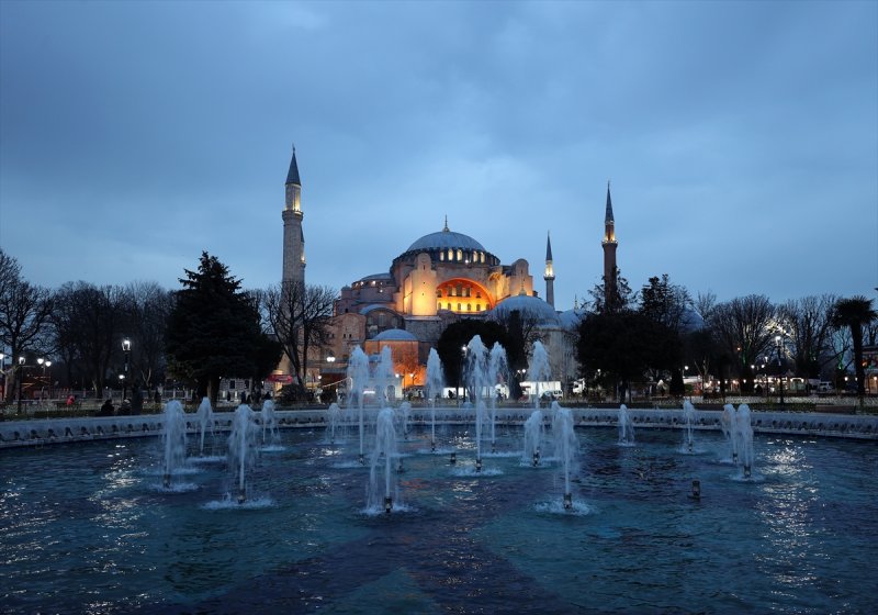 Ayasofya-i Kebir Cami-i Şerifi'nde Mirac gecesi idrak edildi