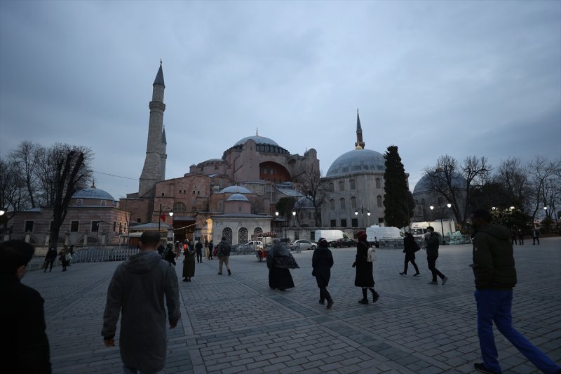 Ayasofya-i Kebir Cami-i Şerifi'nde Mirac gecesi idrak edildi