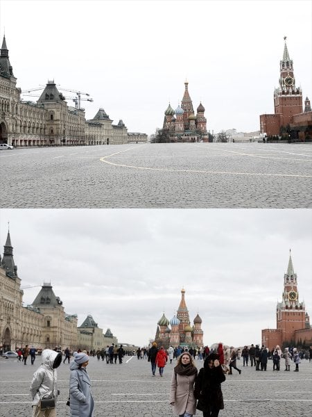 1 year before and after in Moscow