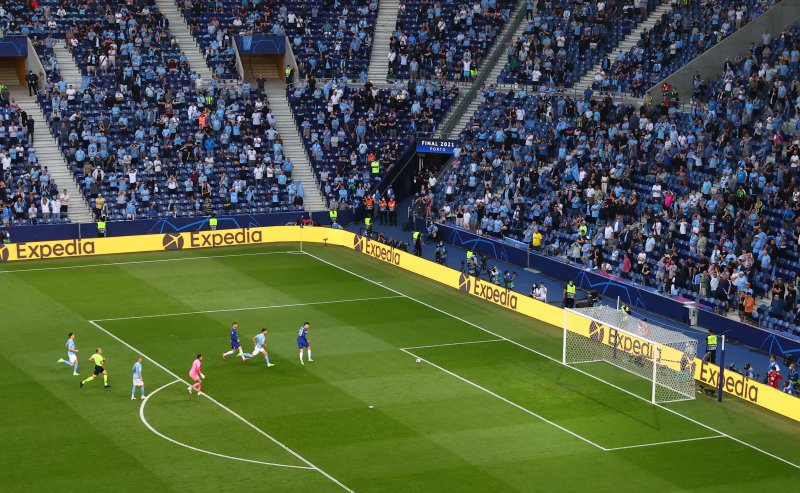 Chelsea - Manchester City Şampiyonlar Ligi finalinden kareler