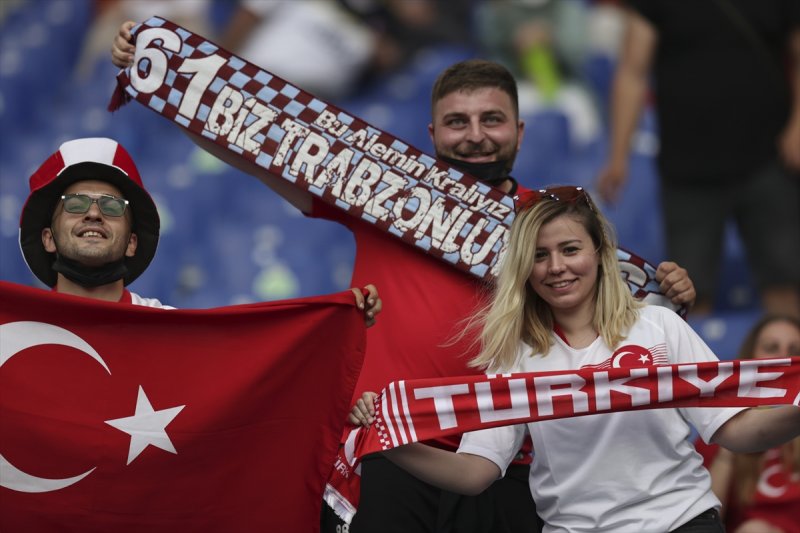 Euro 2020 Türkiye - İtalya maçından kareler