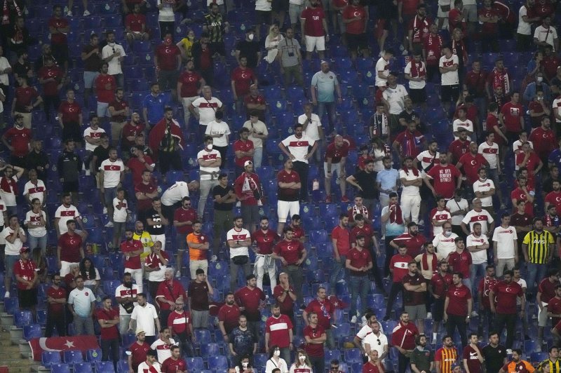 Euro 2020 Türkiye - İtalya maçından kareler