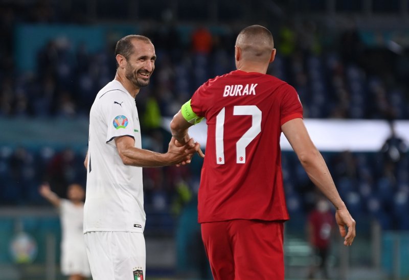 Euro 2020 Türkiye - İtalya maçından kareler