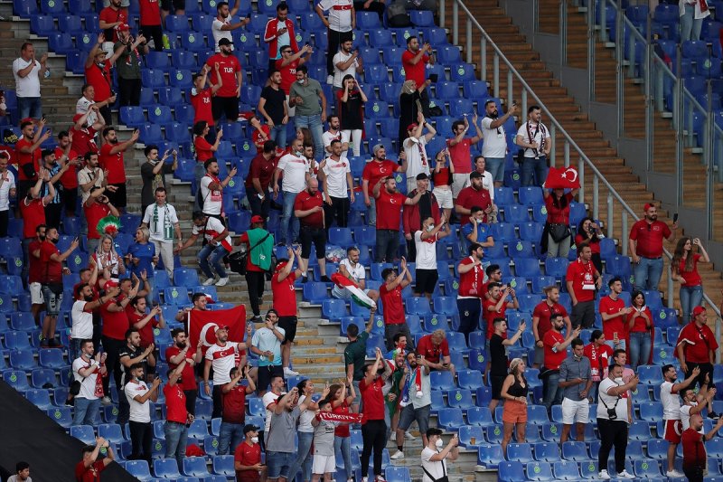 Euro 2020 Türkiye - İtalya maçından kareler
