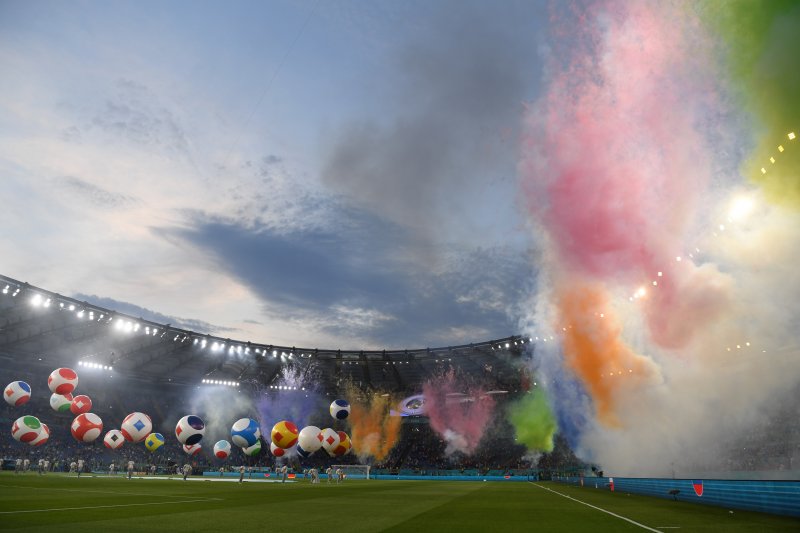 Euro 2020 Türkiye - İtalya maçından kareler