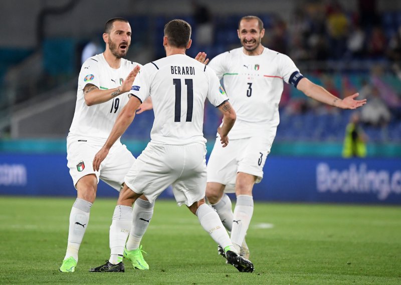 Euro 2020 Türkiye - İtalya maçından kareler