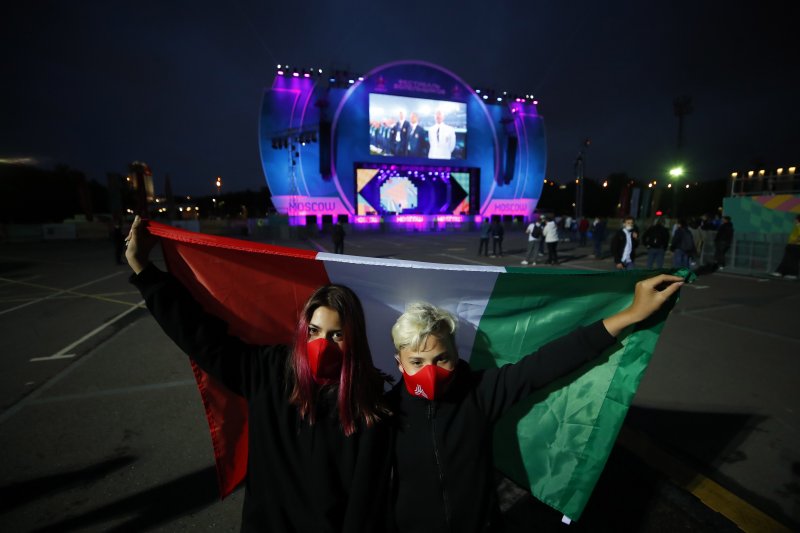 Euro 2020 Türkiye - İtalya maçından kareler