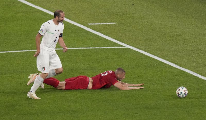 Euro 2020 Türkiye - İtalya maçından kareler