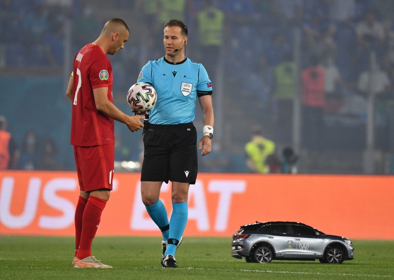 Euro 2020 Türkiye - İtalya maçından kareler