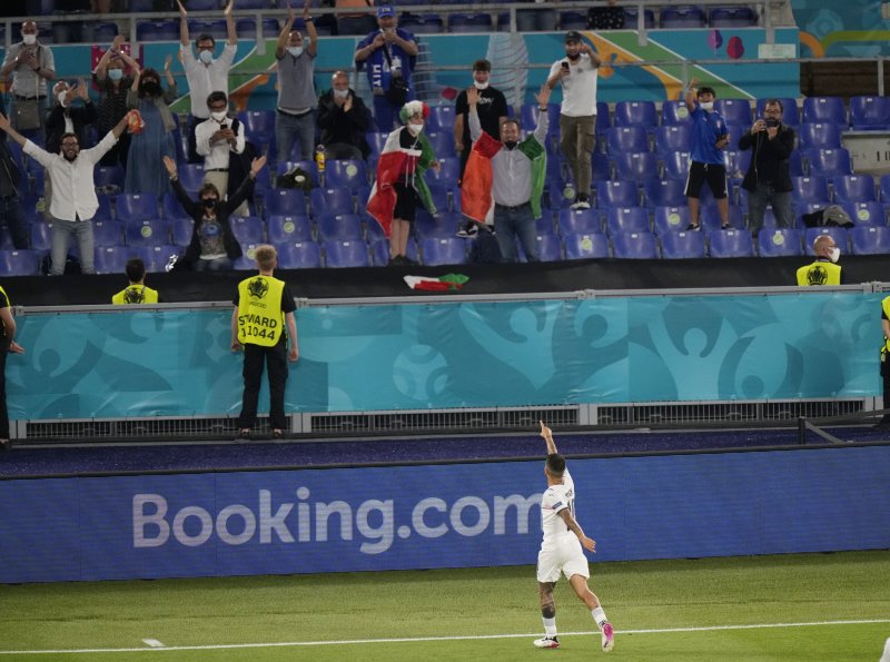 Euro 2020 Türkiye - İtalya maçından kareler