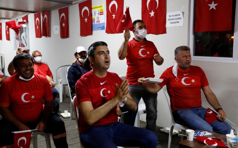 Euro 2020 Türkiye - İtalya maçından kareler