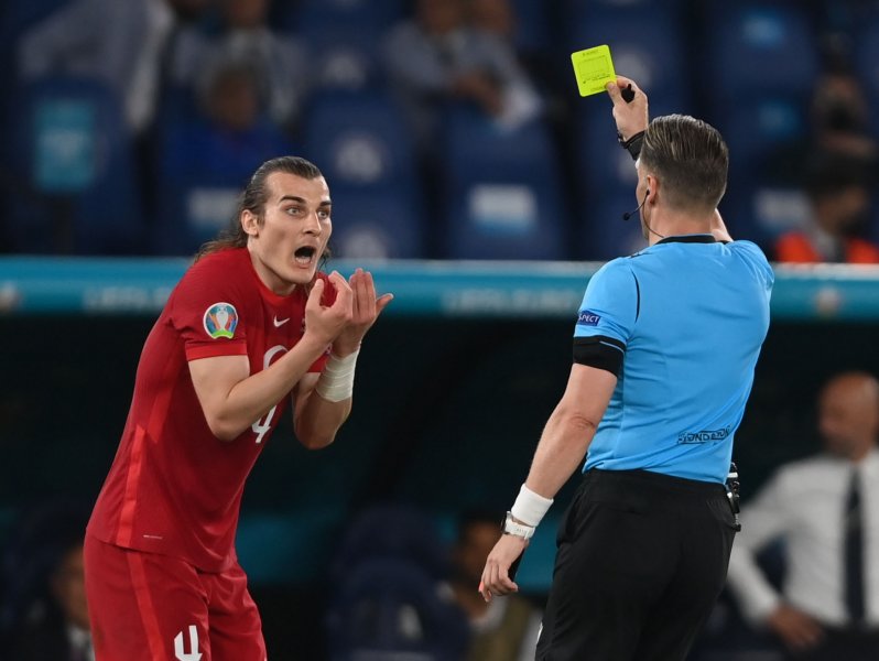 Euro 2020 Türkiye - İtalya maçından kareler