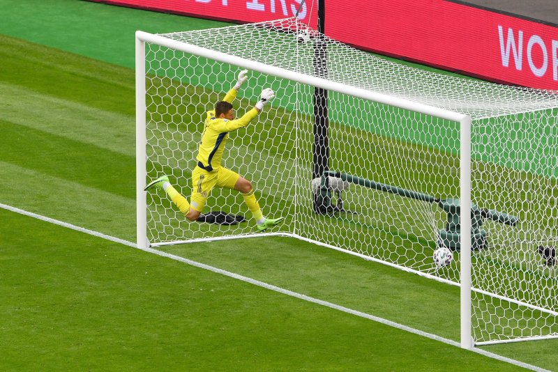 Çekya-İskoçya maçından kareler