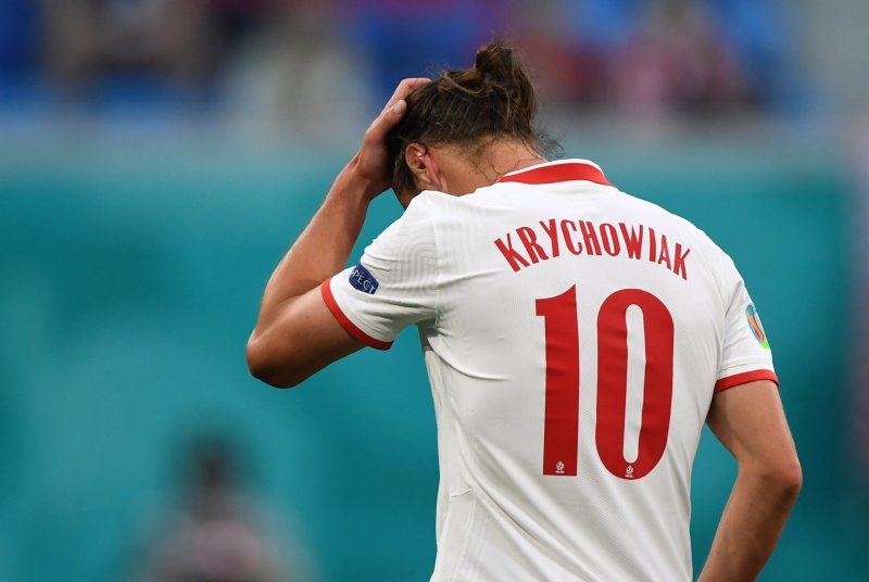 Polonya-Slovakya maçından kareler