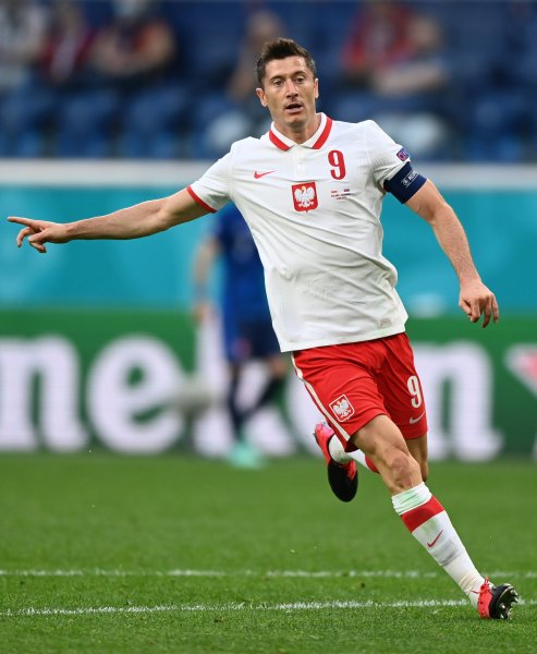 Polonya-Slovakya maçından kareler