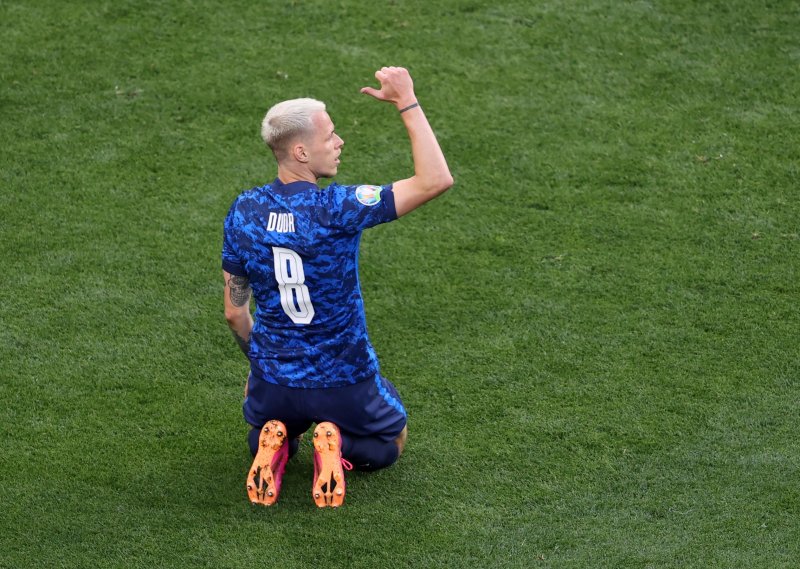 Polonya-Slovakya maçından kareler