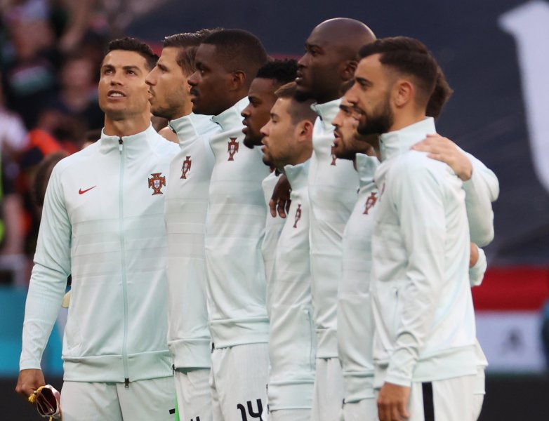 Macaristan-Portekiz maçından kareler