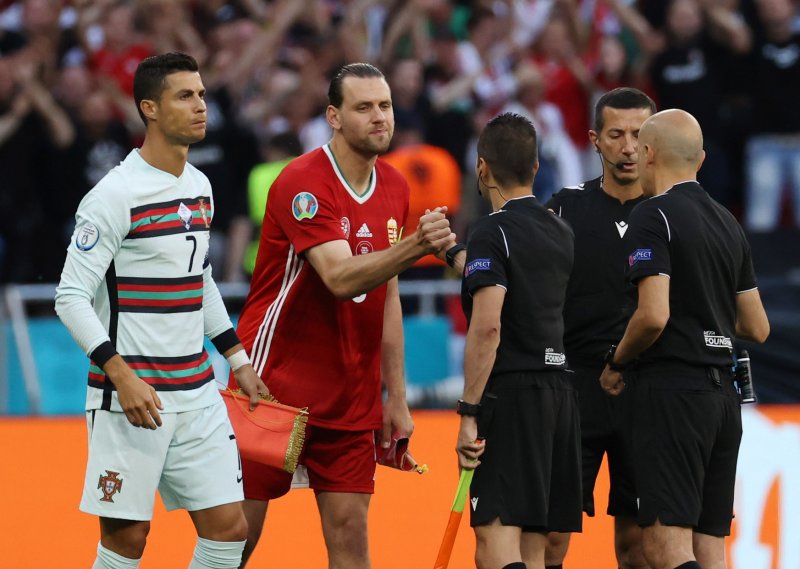 Macaristan-Portekiz maçından kareler