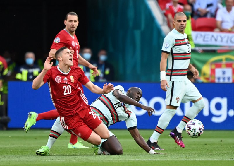 Macaristan-Portekiz maçından kareler